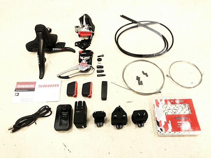 超美品 スラム SRAM レッド RED シフトレバー 2×11速 FD RD eTap
