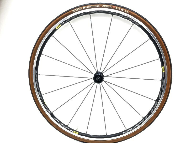 マビック MAVIC キシリウム エリート KSYRIUM Elite UST シマノフリー 11s ブラック リムブレーキ  ホイール前後セット（サイクルパラダイス山口より配送)