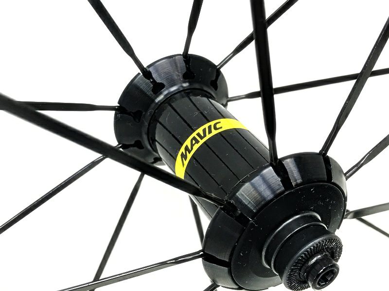 マビック MAVIC キシリウム エリート KSYRIUM Elite UST シマノフリー 11s ブラック リムブレーキ  ホイール前後セット（サイクルパラダイス山口より配送)