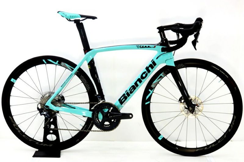 ビアンキ BIANCHI オルトレ OLTRE XR3 DISC ULTEGRA 2021年モデル カーボン ロードバイク 53サイズ 2×11速  チェレステ（サイクルパラダイス山口より配送)