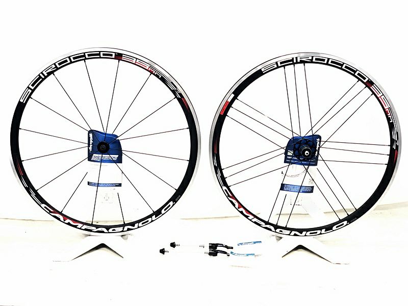 未走行品 カンパニョーロ CAMPAGNOLO シロッコ SCIROCCO ホイールセット シマノフリー 11速 リムブレーキ アルミ