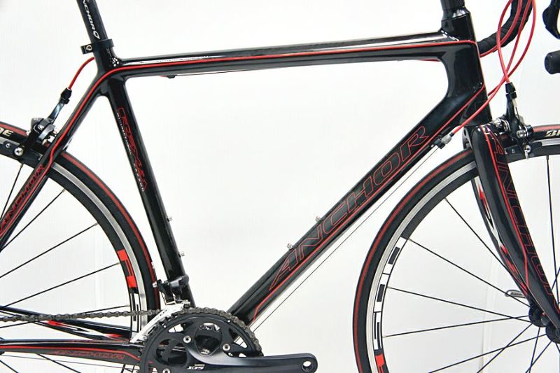 ▽▽アンカー ANCHOR RFX8 UD EQUIPE LIMITED EDITION 105 5700 2012年モデル カーボン ロードバイク  540サイズ 2×10速 （サイクルパラダイス福岡より配送）