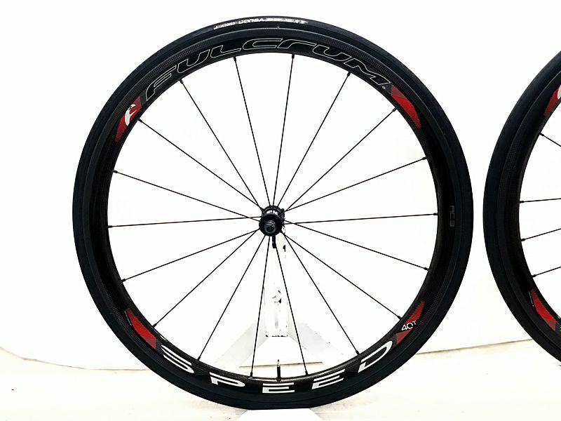 美品 フルクラム FULCRUM スピード 40T AC3 SPEED 40T AC3 ホイールセット シマノフリー 11速 リムブレーキ カーボン