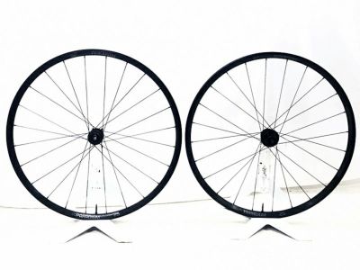 美品 ボントレガー BONTRAGER パラダイム コンプ PARADIGM COMP 25 ホイールセット シマノフリー 11速  DISC（センターロック） アルミ