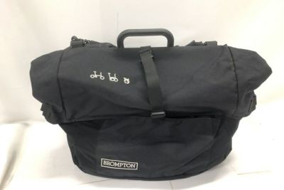 プライスダウン開始】 BROMPTON ブロンプトン T-BAG Tバッグ フロントバッグ ブラック レインカバー欠品【お買い得SALE】