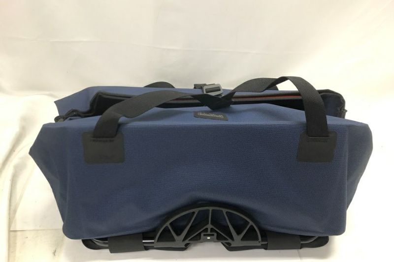 美品 BROMPTON ブロンプトン Roll Top Waterproof Bag 25L ロールトップ ウォータープルーフバッグ ネイビー