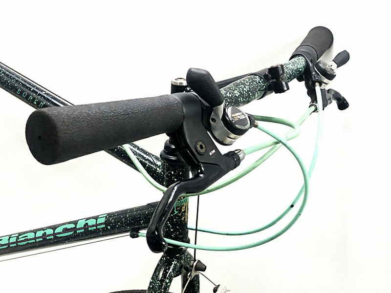 プライスダウン開始】ジャンク ビアンキ BIANCHI スーパー グリズリー SUPER GRIZZLY 年式不明 DEORE XT 26インチ  クロモリ マウンテンバイク ブラック【お買い得SALE】