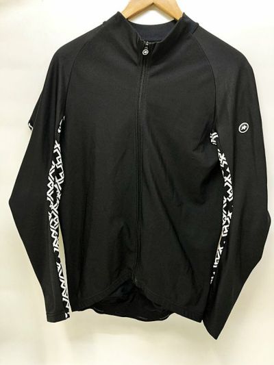 アソス Assos ミレGT 春秋 長袖ジャージ MILLE GT Spring Fall Long Sleeve Jersey Lサイズ グレー