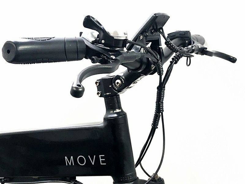 ○ムーブ MOVE エックス X 油圧ディスクブレーキ 2024年 E-BIKE 電動アシスト自転車 折りたたみ自転車 ブラック