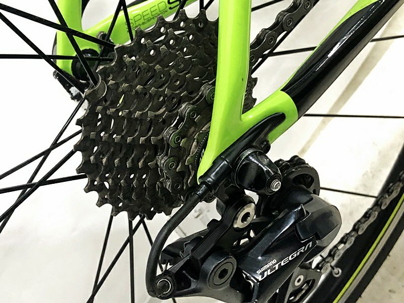 キャノンデール CANNONDALE スーパーシックス SUPERSIX EVO CARBON ULTEGRA R8000 2018年  カーボンロードバイク 52サイズ グリーン