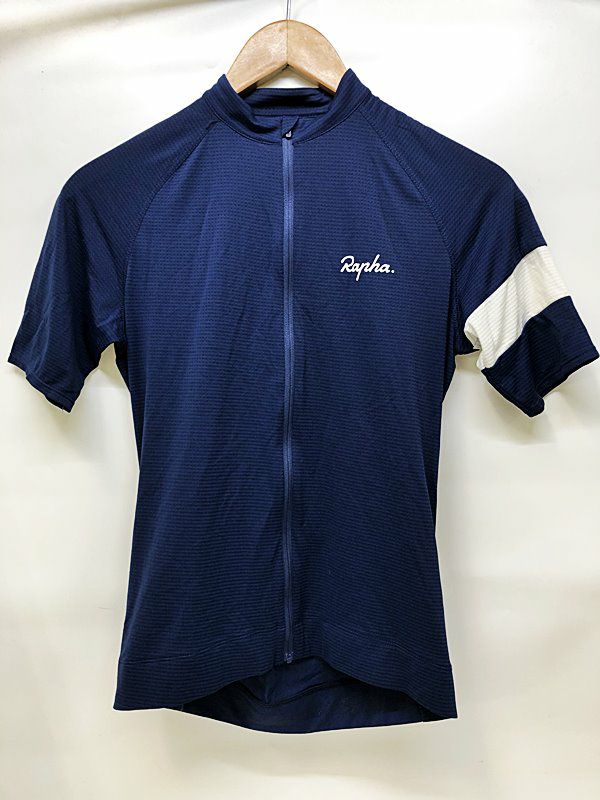 ラファ Rapha ウィメンズ コア ライトウェイト ジャージ WOMEN'S CORE LIGHTWEIGHT JERSEY SMALLサイズ  ネイビー