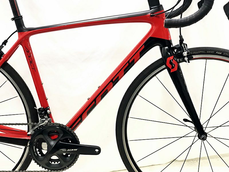 スコット SCOTT アディクト ADDICT 20 105 R7000 2019年 カーボンロードバイク 52(S)サイズ レッド