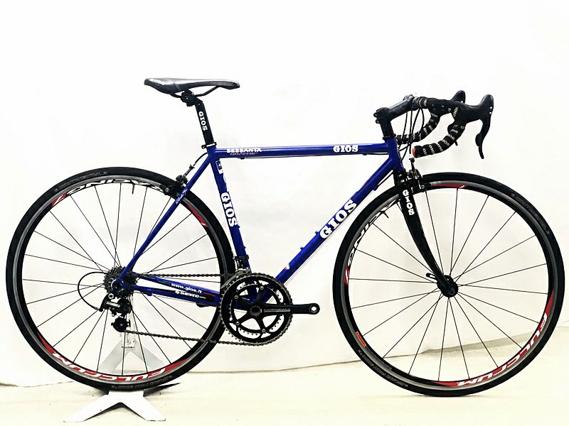 ジオス GIOS セッサンタ SESSANTA CAMPAGNOLO VELOCE 2009年 クロモリ ロードバイク ブルー