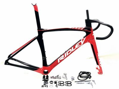 超美品 リドレー RIDLEY ノア ファスト ディスク NOAH FAST DISC ロード フレームセット 2022年 XSサイズ カーボン レッド