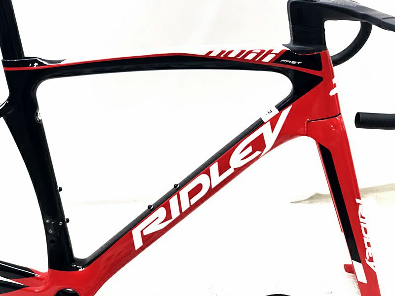 超美品 リドレー RIDLEY ノア ファスト ディスク NOAH FAST DISC ロード フレームセット 2022年 XSサイズ カーボン レッド