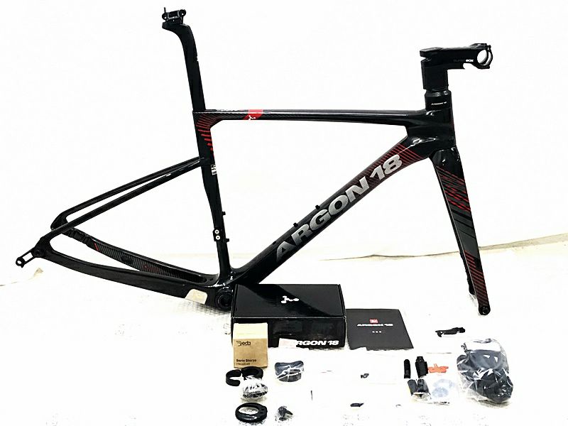 超美品 アルゴン ARGON 18 サム プロ SUM PRO ロード フレームセット 2022~2023年 XSサイズ カーボン ブラック