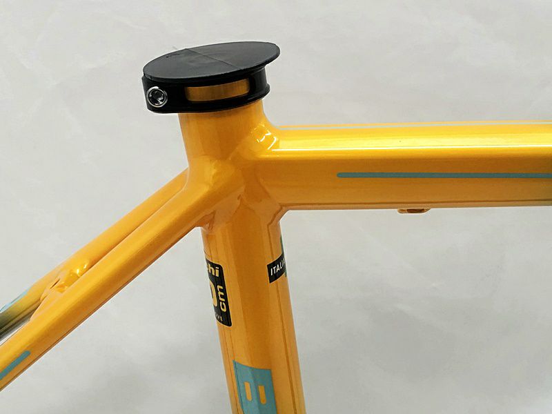 【専用】Bianchi fenice pro 53サイズ フレームセット 貴重なBianchi FENICE フレームセットから組み付けします！お