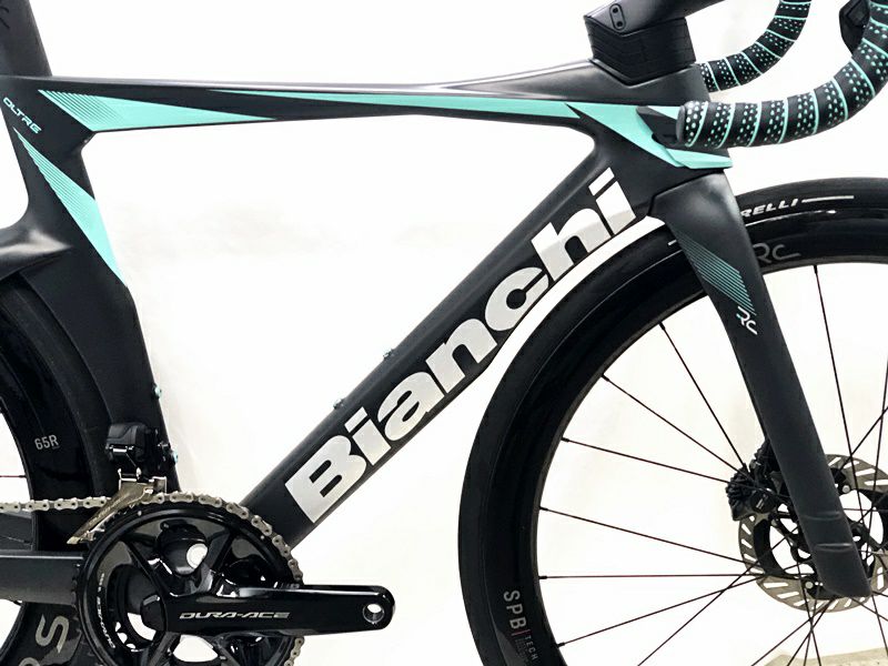 ビアンキ BIANCHI OLTRE RC DURA-ACE Di2 油圧DISC 2023年 カーボンロードバイク 50サイズ  GRAPHITE-CARBON CK16-ALU SILVER FULL MATT