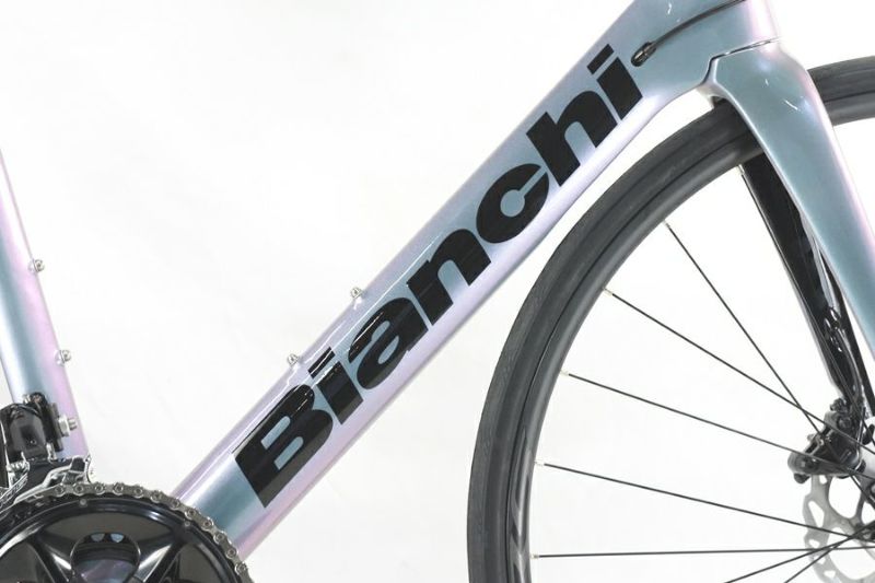 ◇◇ビアンキ BIANCHI アリア ARIA DISC 105 2022年モデル カーボン ロードバイク 57サイズ SHIMANO 105  R7100 12速 カスタム（サイクルパラダイス大阪より配送）