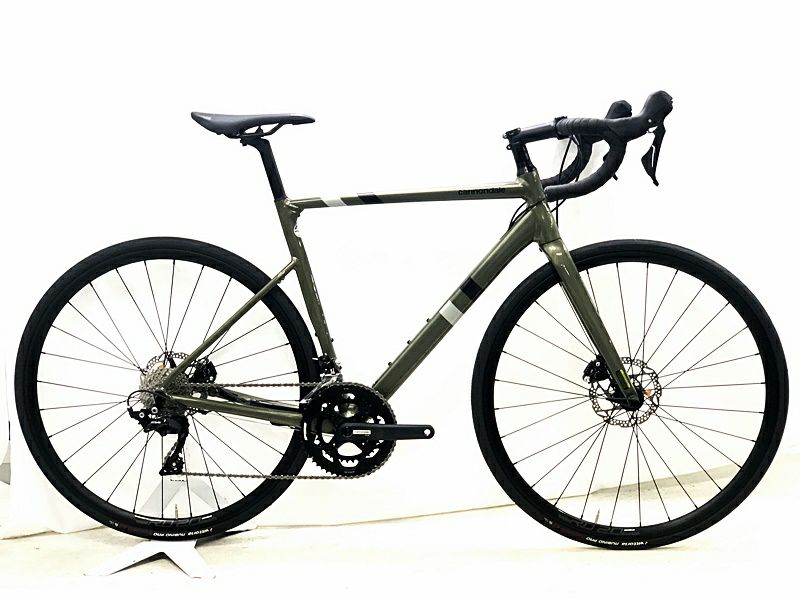 美品 キャノンデール CANNONDALE キャド13 ディスク CAAD13 DISC 105 R7000 油圧DISC 2021年 ロードバイク  54サイズ カーキグリーン