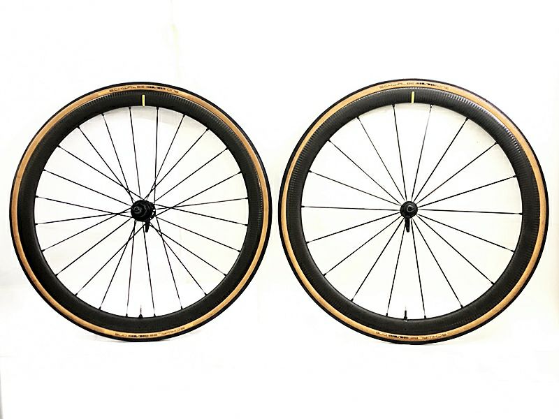 定番の中古商品 美品】MAVIC COSMIC SLR40 UST リムブレーキ シマノ11速 パーツ