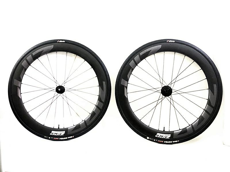 美品 ジップ ZIPP 404ファイヤークレスト 404 Firecrest Tubeless Disc ホイールセット XDR 11速 DISC  フックレスリム カーボン