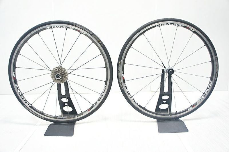 ▽▽シマノ SHIMANO DURA-ACE WH-7900 C24 ホイールセット シマノフリー 10s クリンチャー カーボンラップ  スプロケット付（サイクルパラダイス福岡より配送）