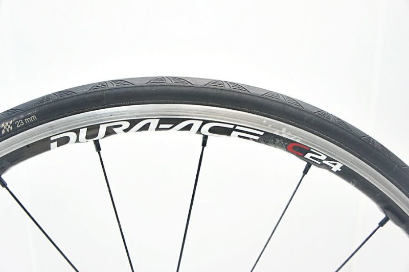 ▽▽シマノ SHIMANO DURA-ACE WH-7900 C24 ホイールセット シマノフリー 10s クリンチャー カーボンラップ  スプロケット付（サイクルパラダイス福岡より配送）