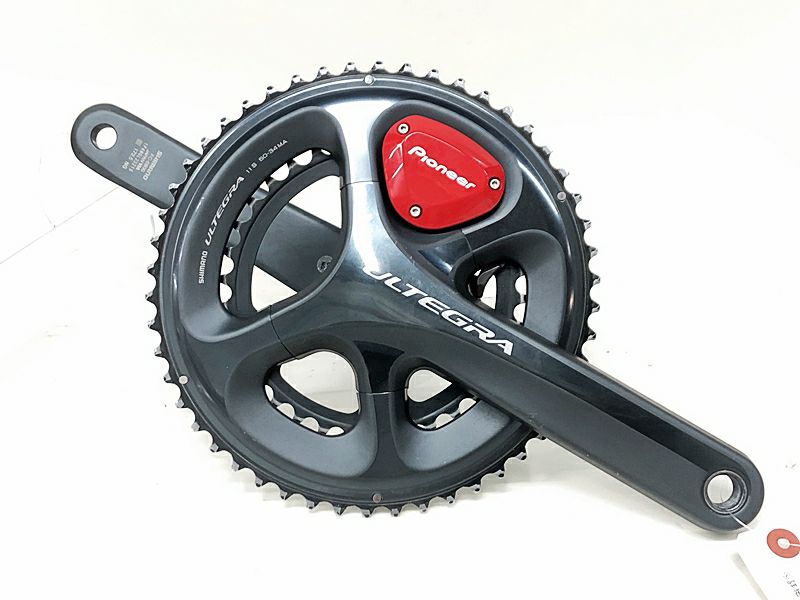 パイオニア SHIMANO PIONEER アルテグラ SGY-PM910R ULTEGRA FC-6800 50-34T/172.5mm 片足計測  クランクセット パワーメーター付属 〇