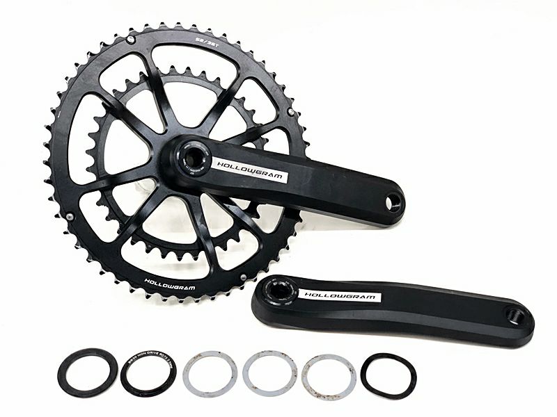 美品 キャノンデール CANNONDALE ホログラム HOLLOWGRAM 52-36T/170mm 30mm軸 クランクセット