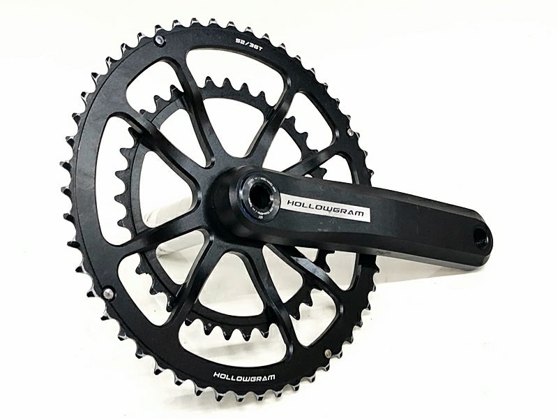 美品 キャノンデール CANNONDALE ホログラム HOLLOWGRAM 52-36T/170mm 30mm軸 クランクセット