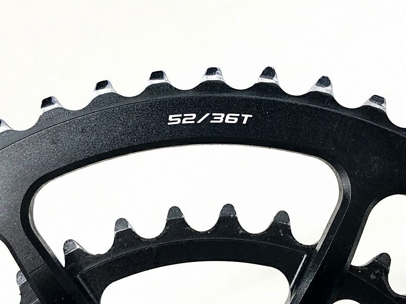 美品 キャノンデール CANNONDALE ホログラム HOLLOWGRAM 52-36T/170mm 30mm軸 クランクセット