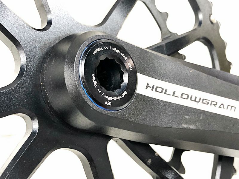 美品 キャノンデール CANNONDALE ホログラム HOLLOWGRAM 52-36T/170mm 30mm軸 クランクセット