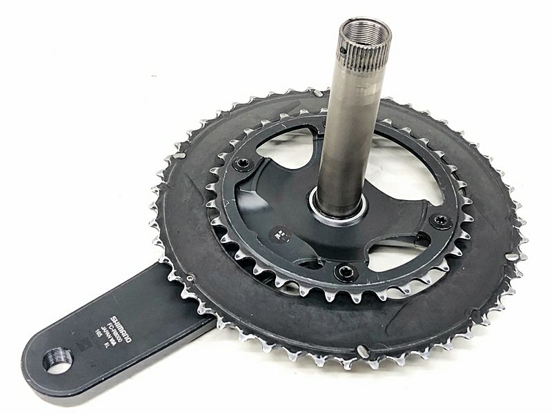 シマノ SHIMANO アルテグラ ULTEGRA FC-R8000 50-34T/165mm クランクセット 〇