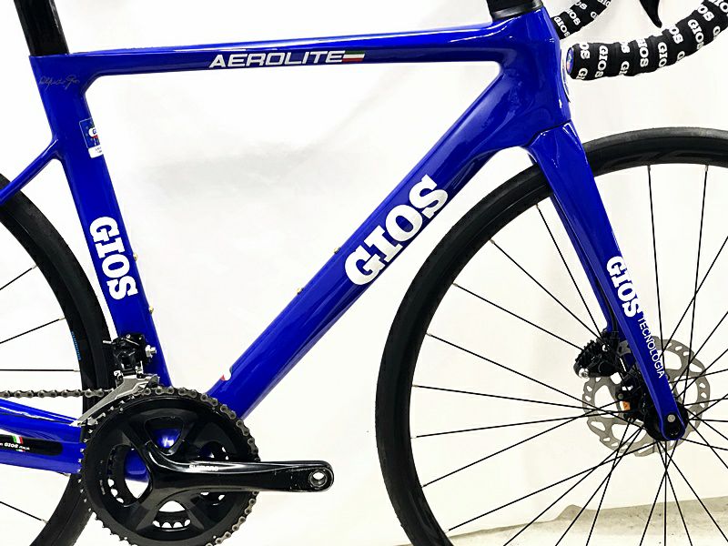 訳アリ ジオス GIOS エアロ ライト AERO LITE 2024年 カーボンロードバイク 480サイズ ブルー