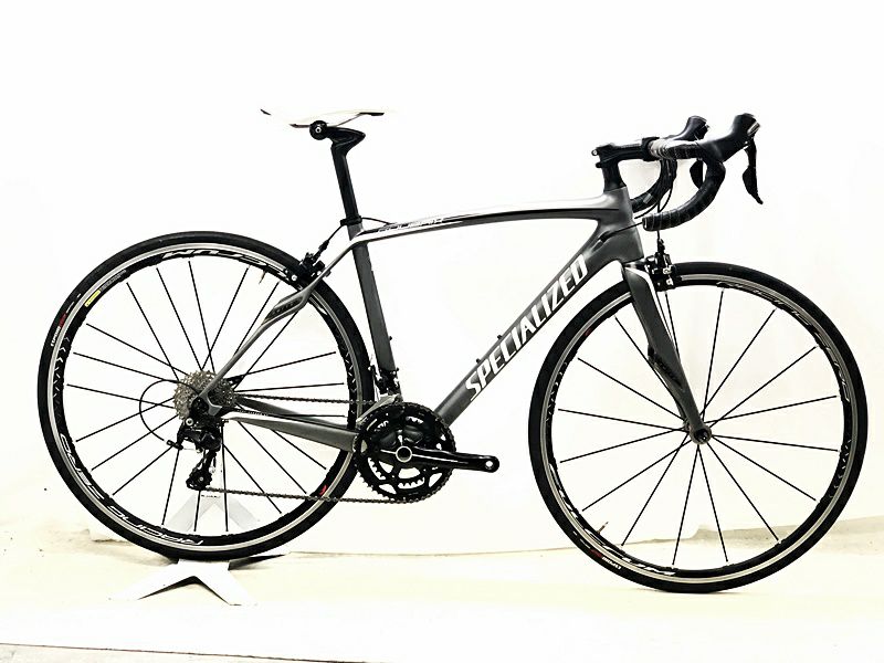 スペシャライズド SPECIALIZED ルーベ SL4 スポーツ ROUBAIX SL4 SPORT 105 5800 2015年 カーボンロードバイク  52サイズ グレー