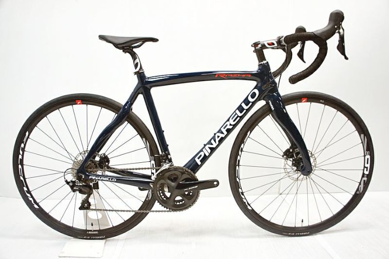 ▽▽美品 ピナレロ PINARELLO ラザ RAZHA DISK 105 R7000 2022年モデル カーボン ロードバイク 515サイズ  2×11速 ネイビー（サイクルパラダイス福岡より配送）