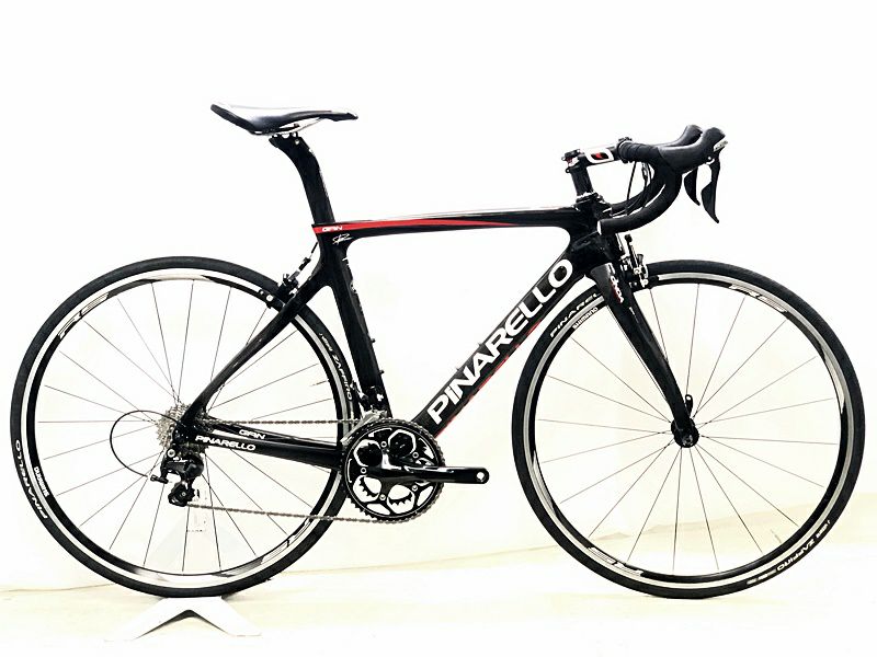 訳アリ ピナレロ PINARELLO ガン GAN 105 5800 2016年 カーボンロードバイク 50サイズ ブラック/レッド