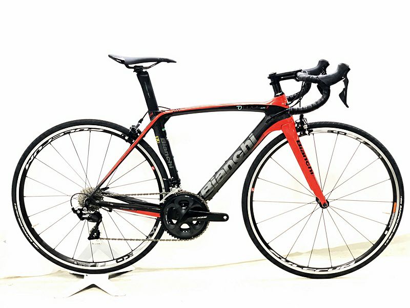 美品 ビアンキ BIANCHI オルトレ OLTRE XR3 105 R7000 2019年 カーボンロードバイク 50サイズ ブラック/レッド