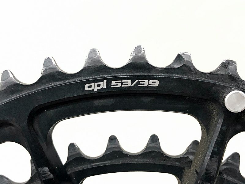 キャノンデール CANNONDALE スパイダーリング OPI SPIDERING 10アーム 53-39T ダイレクトマウント チェーンリング