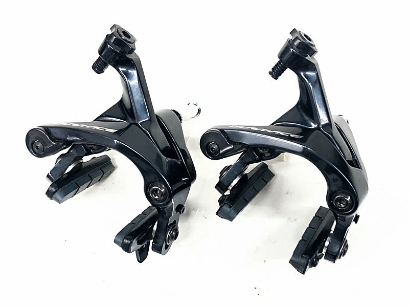 美品 シマノ SHIMANO デュラエース DURA-ACE BR-R9100 キャリパーブレーキ前後セット 〇