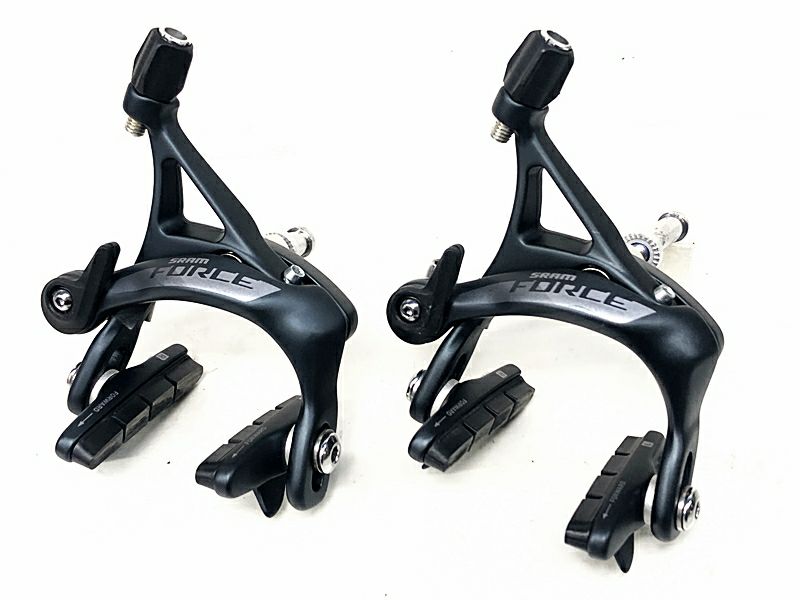 美品 スラム SRAM フォース FORCE キャリパーブレーキ前後セット