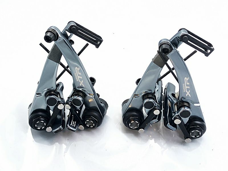 美品 シマノ SHIMANO XTR BR-M960 Vブレーキ前後セット 〇