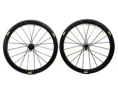 マビック MAVIC キシリウム エリート KSYRIUM Elite UST シマノフリー 11s ブラック リムブレーキ ホイール 前後セット（サイクルパラダイス山口より配送)