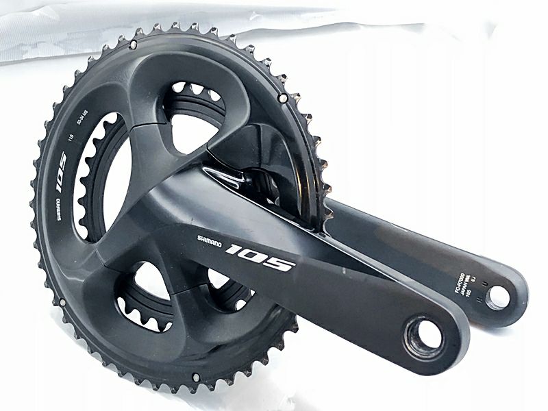 美品 シマノ SHIMANO 105 FC-R7000 クランクセット 〇