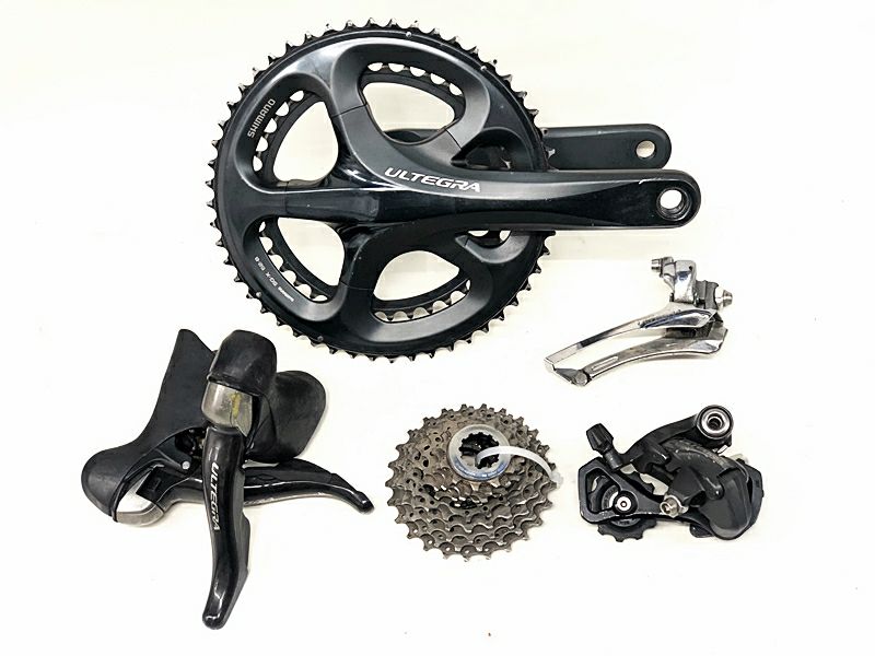 シマノ SHIMANO アルテグラ ULTEGRA ST-6700 FC-6700 FD-6700 RD-6700 CS-6700 機械式 リムブレーキ  コンポセット 〇