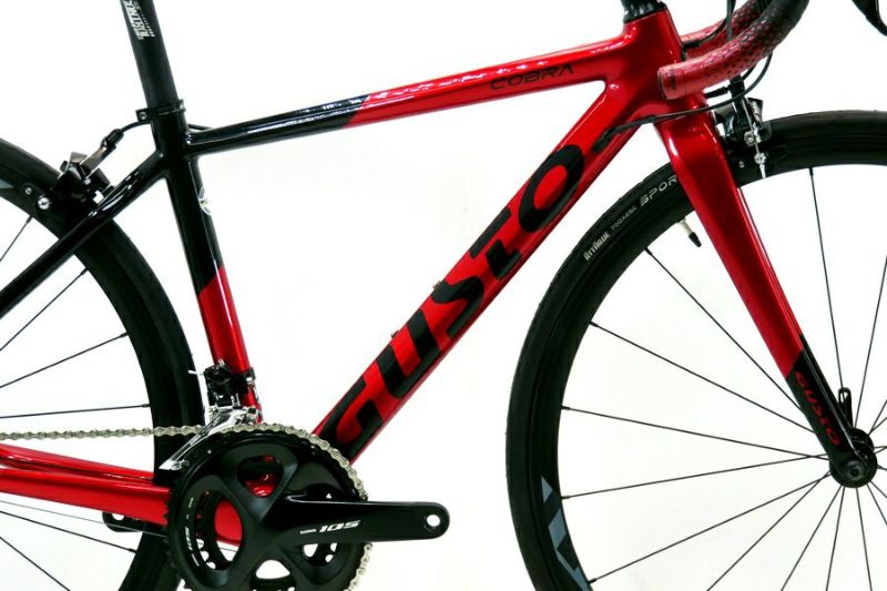 GUSTO グスト Sサイズ ロードバイク COBRA 自転車 赤