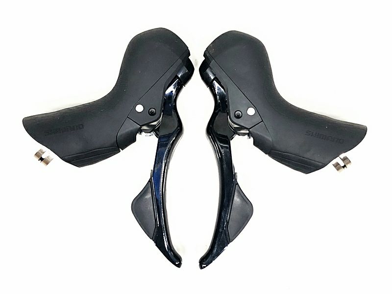超美品 シマノ SHIMANO 105 ST-R7120 2×12速 FD-R7100 直付け RD