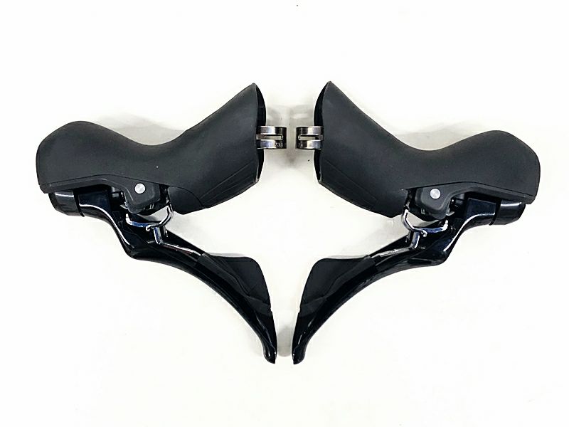 超美品 シマノ SHIMANO 105 ST-R7120 2×12速 FD-R7100 直付け RD