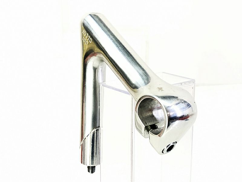 いいネット通販 - 全国送料無料でお届けします 美品 スレッドステム 25.4mm 100mm NJS刻印 100 NITTO ニットー 100mm～